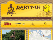 Tablet Screenshot of miody-bartnik.pl